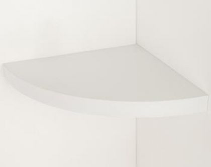 Hudson Corner Box Shelf - Gloss White (Sold in set of 4)