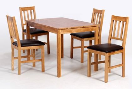 Hyde Table + 4 Chairs