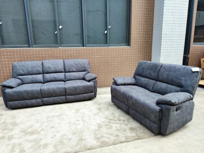 Buy leather lounge suite discount