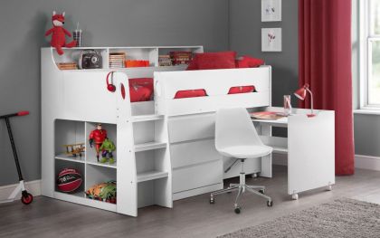 Mid sleeper bed with sofa cheap