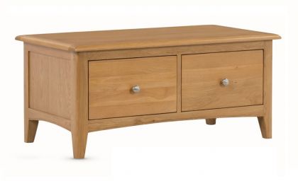 Kilkenny 2 Drawer Coffee Table - Oak