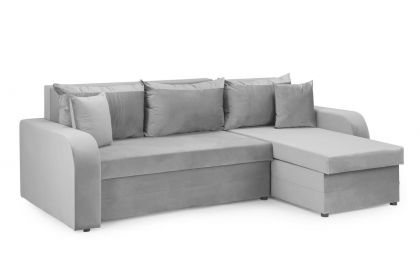 Kris Sofabed Universal Corner - Plush Grey