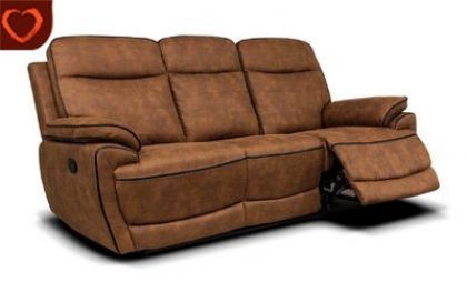Lotus Fabric Sofa 3+2 - Brown