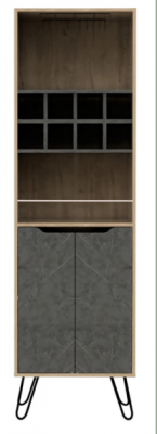 Manhattan  Tall Bar Cabinet