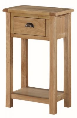 Kilmore 1 Drawer Console Table - Oak