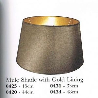 Mule Shade With Gold lining