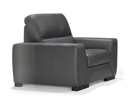 Nuova Leather Chair - Anthracite