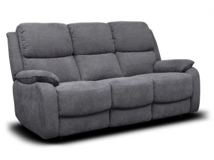 Parker FABRIC 3 Seater Sofa - Grey