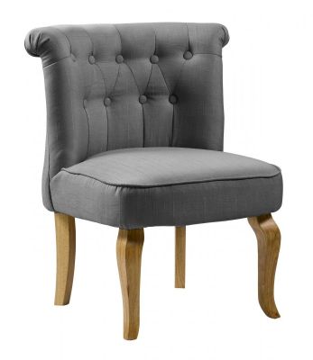 Pembridge Fabric Chair Grey (Sold in 2s)