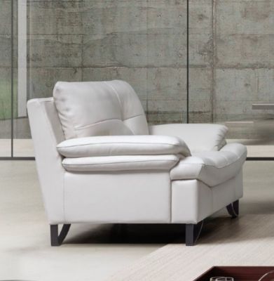 Pisa Leather Chair - Mastic