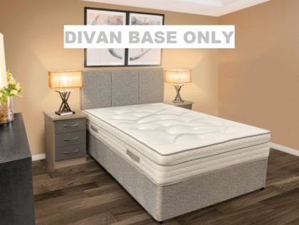Sophie Divan Base double 4ft 6in - Grey