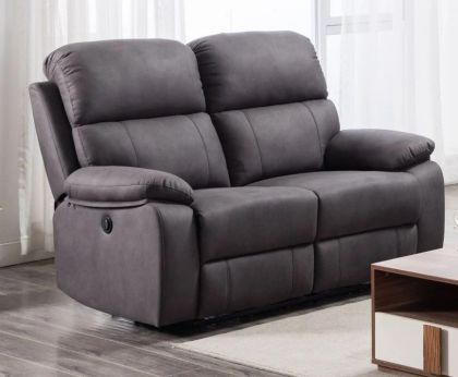 Stretford Electric Recliner 2 Seater - Dark Grey