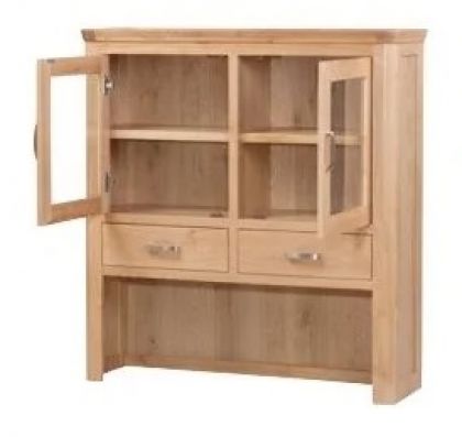 Treviso Small Buffet Hutch - Oak