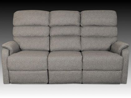 Westport Fabric Recliner 3 Seater Sofa - Charcoal