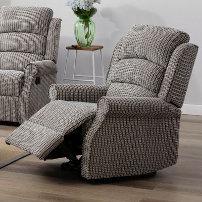 Windsor Fabric Recliner Chair - Latte