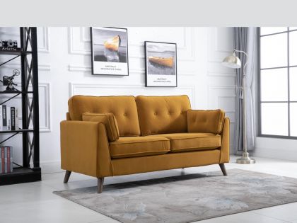 Zurich 2 Seater Sofa - Ochre