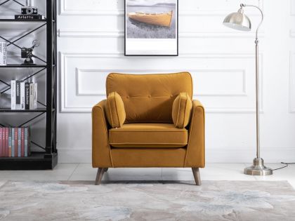Zurich Chair -  Ochre