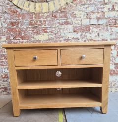 Zara Small TV Unit - Oak