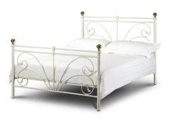 Cadiz Double Bed 135cm - Ivory