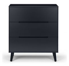 Alicia 3 Drawer Chest - Anthracite