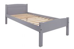 Amber Single Bed 3ft - Grey Slate