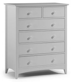 Cameo 4+2 Drawer Chest - Dove Grey