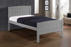Cassie Wood Single Bed 3ft - Grey