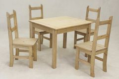 Coba Table + 4 Chairs