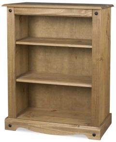 Corona Low Bookcase 2 Shelf