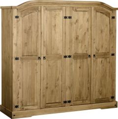 Corona 4 Door Wardrobe 1.96m