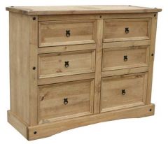 Corona 6 Drawer Chest