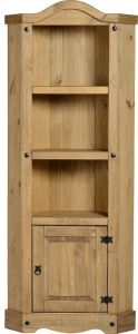 Corona Corner Unit - Distressed Waxed Pine