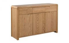 Curve Oak Sideboard