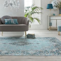 Fold Colby Duckegg Rug 120 x 170