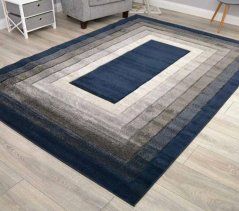 Hudson Border Rug 200 x 300 - Navy
