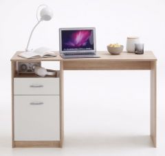 Jackson Desk - White + Oak