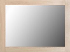 Lisbon Mirror in Light Oak Effect Veneer