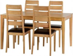 Logan Dining Set (1+4)
