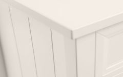 Maine 3+2 Drawer Chest - Surf White