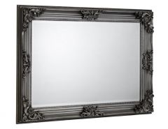 Rococo Pewter Wall Mirror