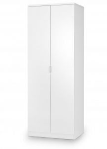 Manhattan High Gloss 2 Door Wardrobe - White