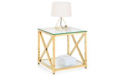 Miami Lamp Table - Gold