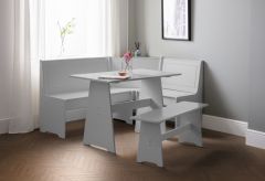 Newport Corner Dining Set - Dove Grey