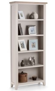 Richmond Tall Bookcase - Grey / Oak