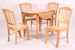 SouthHall Drop Leaf Table + 4 Chairs