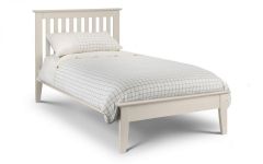 Salerno Oak Shaker Single Bed 3ft - Ivory