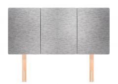 Sophie Divan Headboard 4ft - Grey Fabric