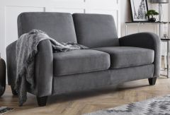 Vivo Fabric 2 Seater Sofa - Dusk Grey