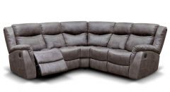 Walton Fabric Corner Recliner Sofa 2c2 - Dark Grey