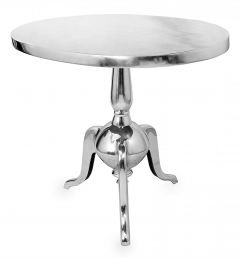Aluminium Polished Table 24.75 Model A-6617"